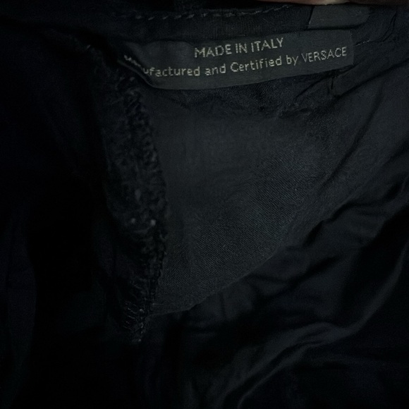 VERSACE MEN'S BLACK ACTIVEWEAR PANTS - Picture 8 of 8